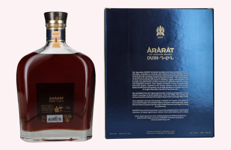 Ararat Dvin Collection Reserve 50% Vol. 0,7l in Giftbox