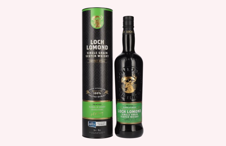 Loch Lomond PEATED Floral & Smoky Single Grain 46% Vol. 0,7l in Giftbox