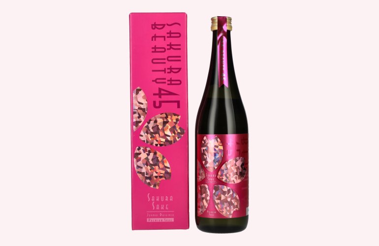 Ozeki Junmai Daiginjo Sakura Beauty 45 15,5% Vol. 0,72l en boîte cadeau