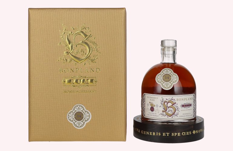 Bonpland Rum Nicaragua 14 Years Old 2004 45% Vol. 0,5l in Giftbox