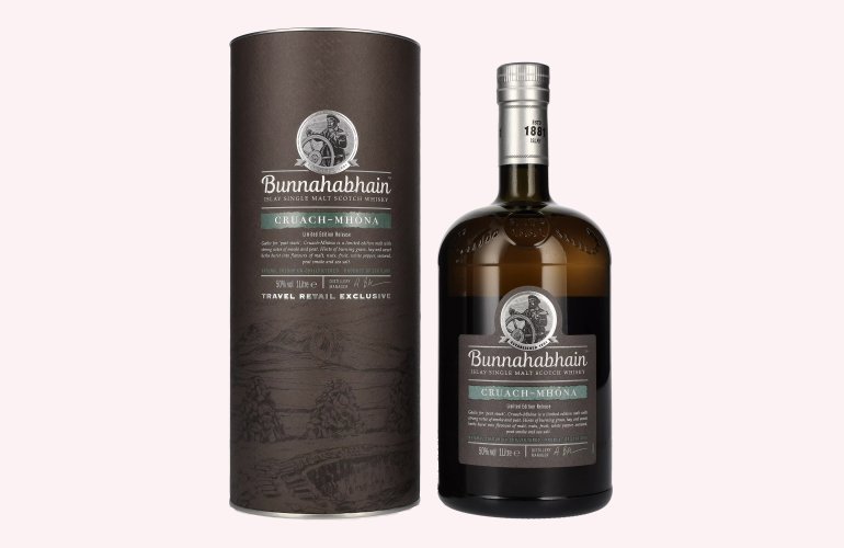 Bunnahabhain CRUACH-MHÒNA Islay Single Malt Scotch Whisky 50% Vol. 1l in Geschenkbox