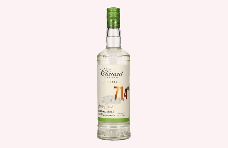 Clément Rhum L'Initial Agricole Blanc 71,4% Vol. 0,7l