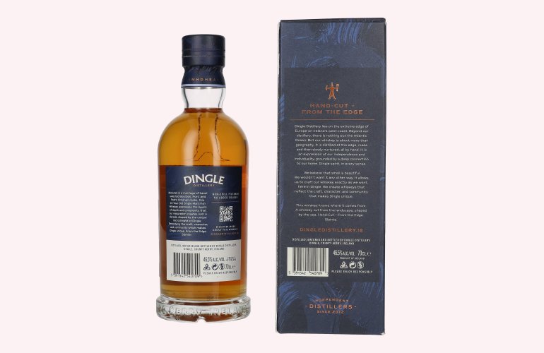Dingle 10 Years Old Single Malt Irish Whiskey Triple Distilled 46,5% Vol. 0,7l in Geschenkbox