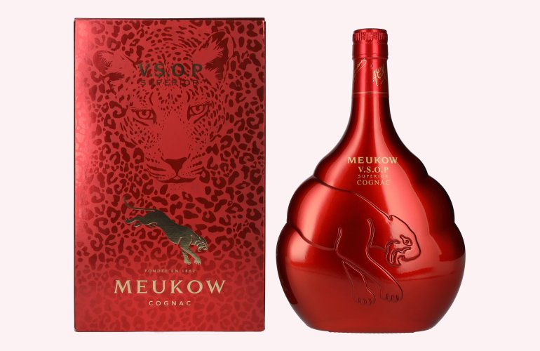 Meukow V.S.O.P Superior Cognac Red 40% Vol. 0,7l in Geschenkbox