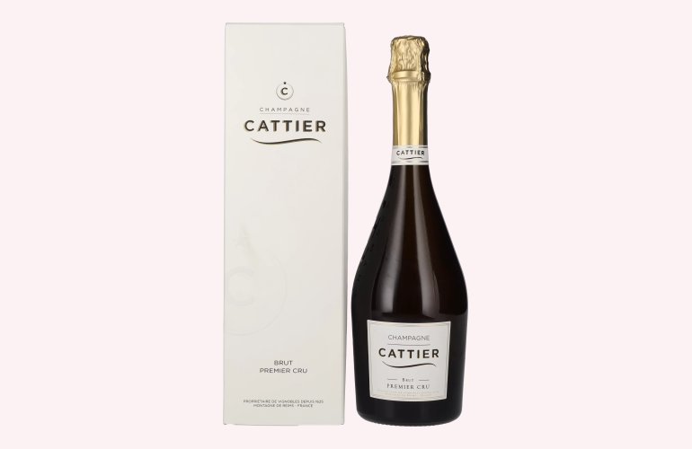 Cattier Champagne PREMIER CRU Brut 12,5% Vol. 0,75l in Geschenkbox