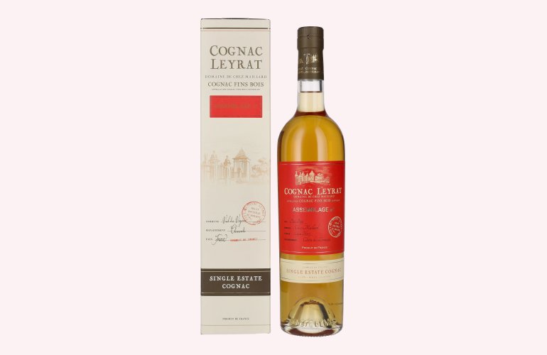 Cognac Leyrat ASSEMBLAGE N° 1 Single Estate Cognac 42% Vol. 0,7l in Giftbox