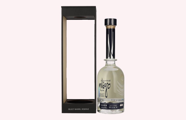 Leyenda del Milagro Tequila 100% de Agave SELECT BARREL SILVER 40% Vol. 0,7l in Giftbox