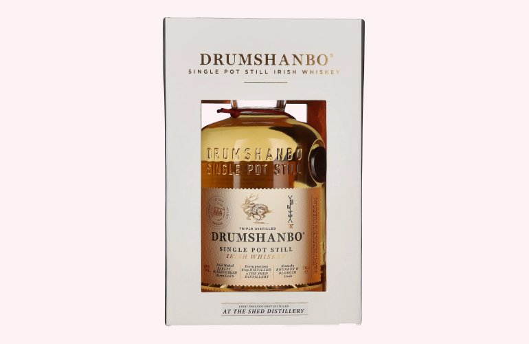 Drumshanbo Single Pot Still Irish Whiskey 43% Vol. 0,7l in Giftbox
