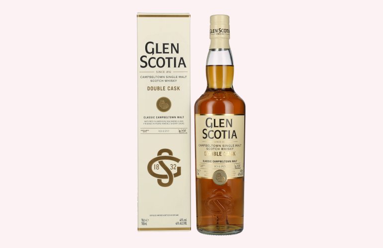 Glen Scotia DOUBLE CASK Single Malt Scotch Whisky 46% Vol. 0,7l in geschenkverpakking