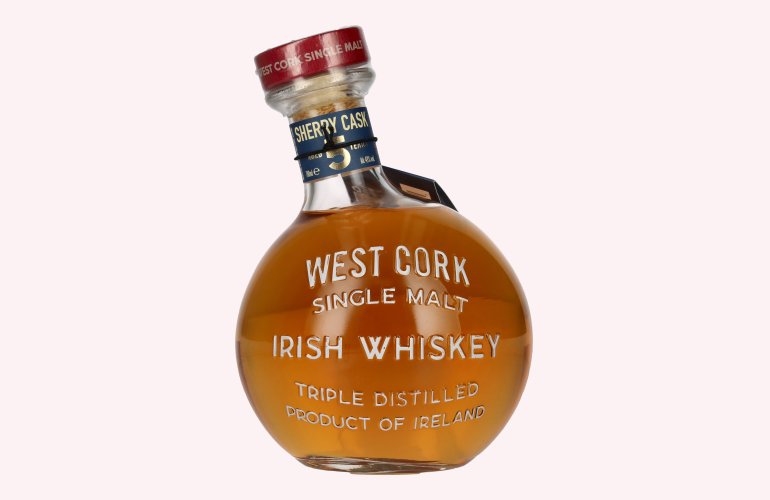 West Cork MARITIME Single Malt Irish Whiskey SHERRY CASK FINISHED Limited Edition 43% Vol. 0,7l