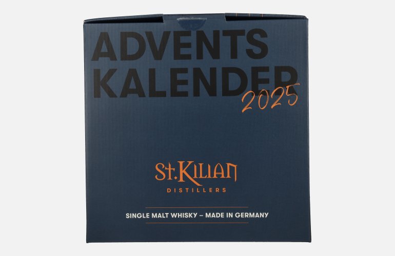St. Kilian Adventskalender 2025 54,5% Vol. 24x0,02l