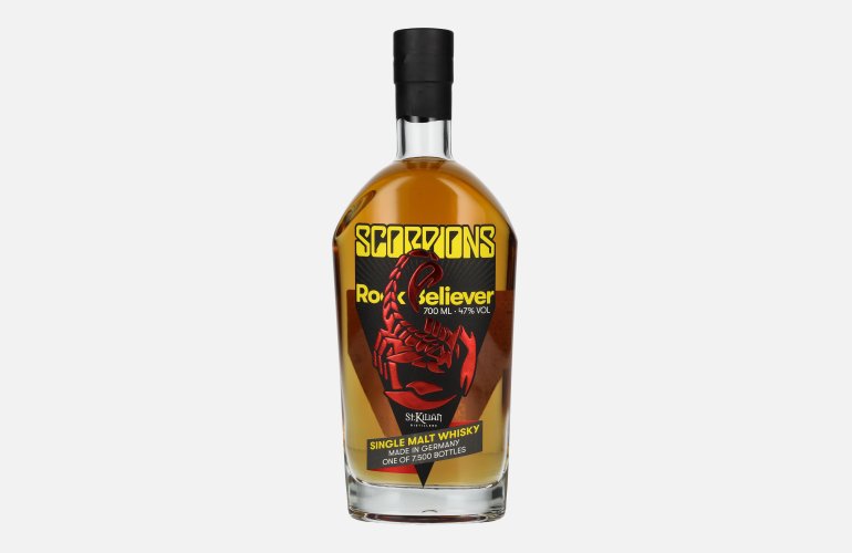 St. Kilian SCORPIONS ROCK BELIEVER Single Malt Whisky 47% Vol. 0,7l