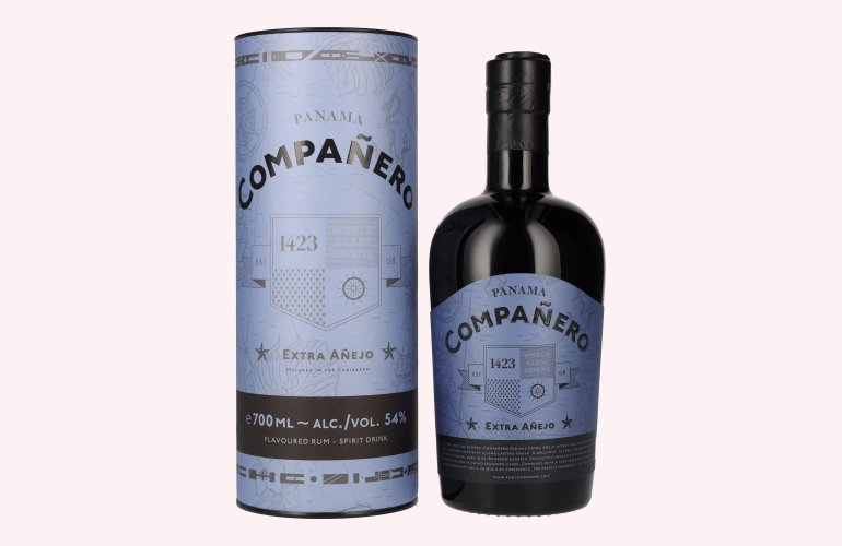 Compañero PANAMA Extra Añejo Spirit Drink 54% Vol. 0,7l in Geschenkbox