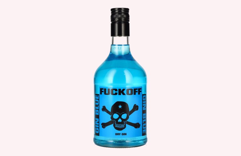 Fuckoff GIN BLUE Dry Gin 40% Vol. 0,7l