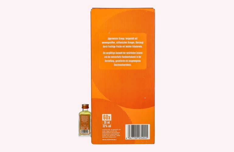 Jägermeister Orange 33% Vol. 60x0,02l