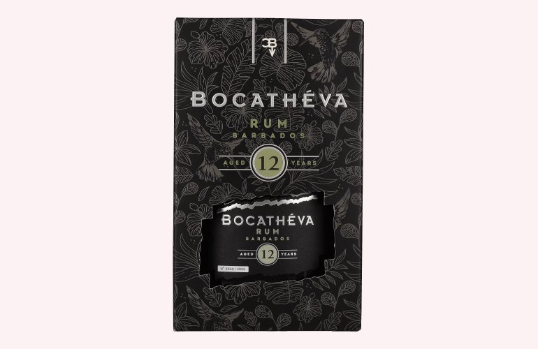 Bocathéva 12 Years Old Rum of Barbados 45% Vol. 0,7l en boîte cadeau