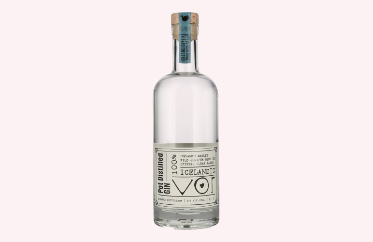 VOR Gin 100% Icelandic Pot Distilled Gin 47% Vol. 0,7l