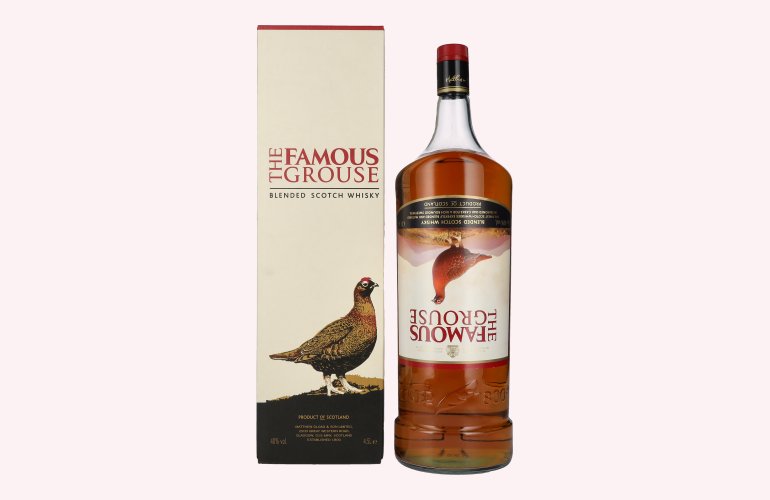 The Famous Grouse Blended Scotch Whisky 40% Vol. 4,5l in Geschenkbox