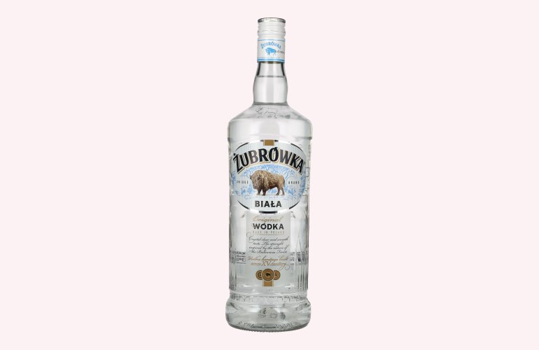 Zubrowka BIALA The Original Vodka 40% Vol. 1l