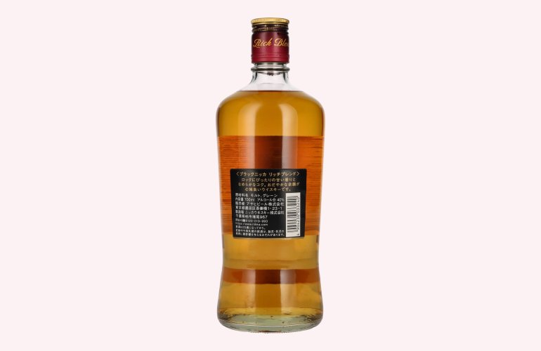 Nikka BLACK Rich Blend Whisky 40% Vol. 0,7l