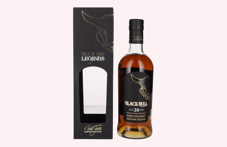 Black Bull 30 Years Old Double Matured Nick Faldo Limited Edition 50% Vol. 0,7l in Giftbox