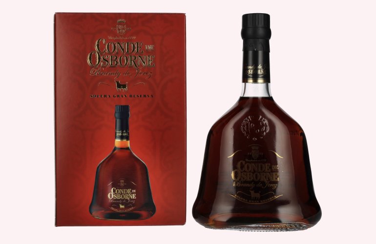 Conde de Osborne Solera Gran Reserva 40,5% Vol. 0,7l in geschenkverpakking