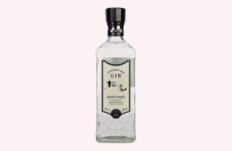 Sakurao Japanese Dry Gin CLASSIC 40% Vol. 0,7l