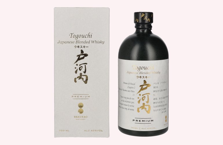 Togouchi Premium Japanese Blended Whisky 40% Vol. 0,7l in Giftbox