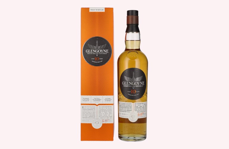 Glengoyne 10 Years Old Highland Single Malt Scotch Whisky 40% Vol. 0,7l in Geschenkbox