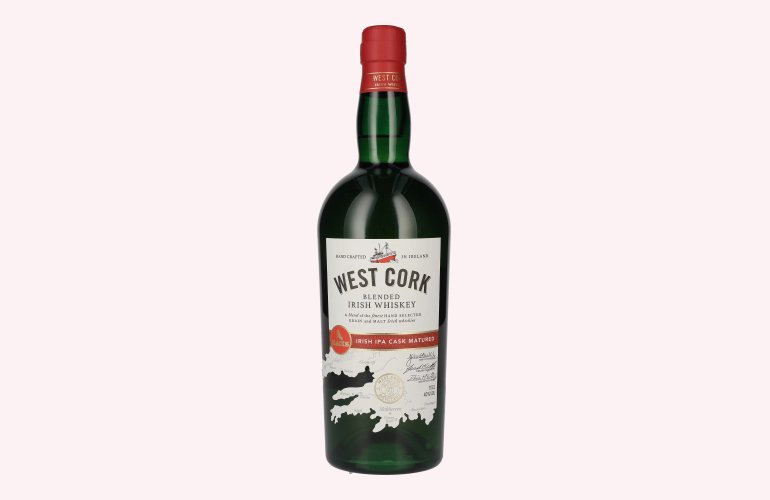 West Cork Blended Irish Whiskey IRISH IPA CASK FINISH 40% Vol. 0,7l