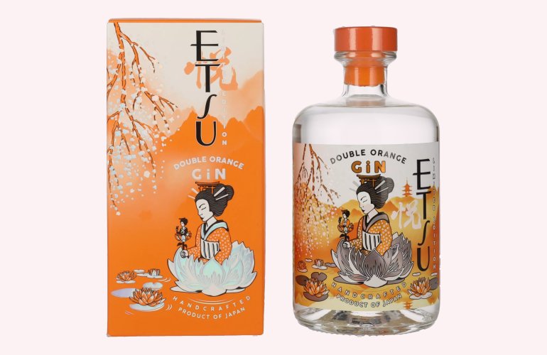 Etsu Gin DOUBLE ORANGE Limited Edition 43% Vol. 0,7l in Giftbox