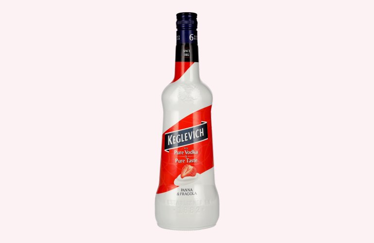 Keglevich Delicious Vodka PANNA & FRAGOLA 17% Vol. 0,7l