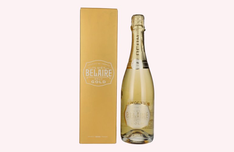 Luc Belaire GOLD Brut 12,5% Vol. 0,75l in Giftbox