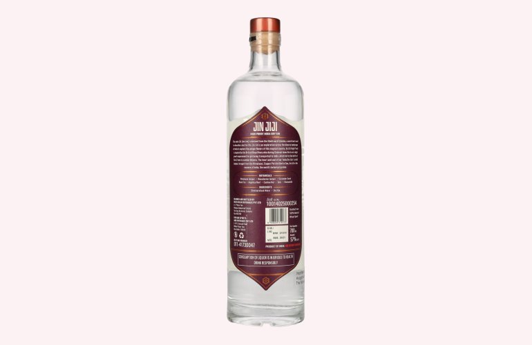 Jin Jiji High Proof India Dry Gin 57% Vol. 0,7l