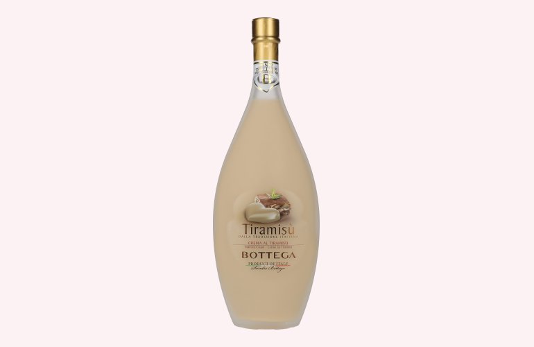 Bottega Crema al TIRAMISÙ Cream Liqueur 17% Vol. 0,5l