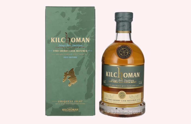 Kilchoman Fino Sherry Cask Matured 50% Vol. 0,7l in Giftbox