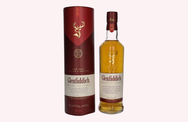 Glenfiddich MALT MASTER'S EDITION Single Malt Scotch Whisky 43% Vol. 0,7l in Giftbox