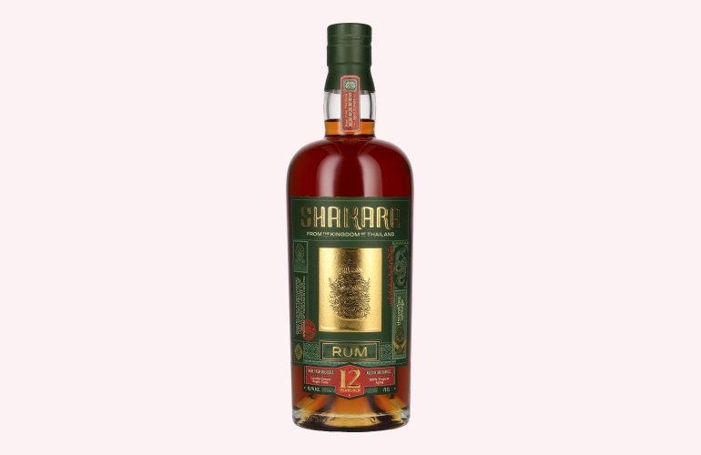 SHAKARA 12 Years Old Thailand Rum 45,7% Vol. 0,7l