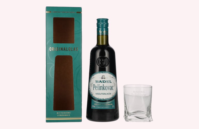 Badel Pelinkovac GORKI 31% Vol. 0,7l in Geschenkbox mit Glas