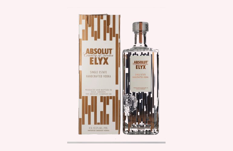 Absolut Vodka ELYX 42,3% Vol. 4,5l in Giftbox