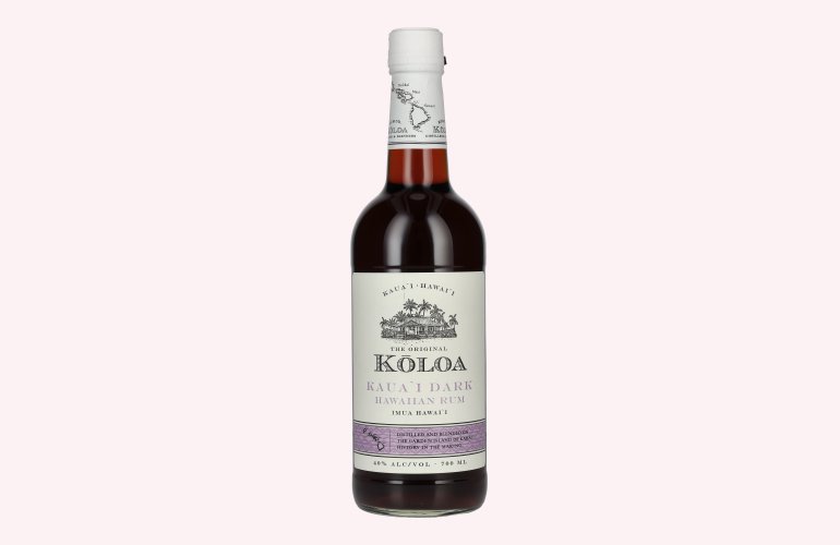 Kōloa Kaua'i DARK Hawaiian Rum 40% Vol. 0,7l