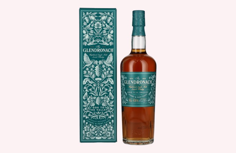 The GlenDronach ODE TO THE VALLEY Highland Single Malt 46,2% Vol. 0,7l in Geschenkbox