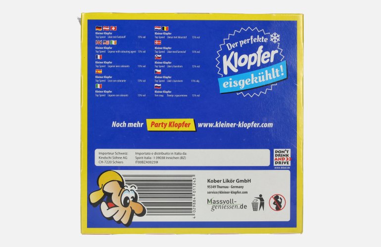 Kleiner Klopfer Top Speed 15% Vol. 25x0,02l