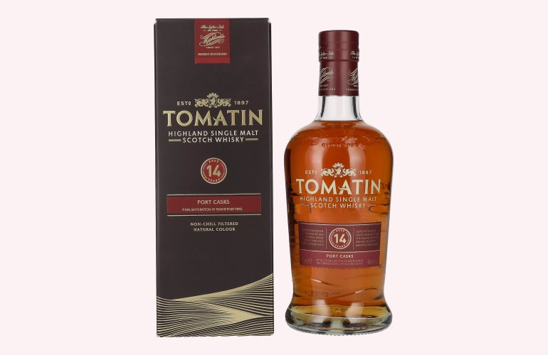 Tomatin 14 Years Old PORT CASKS 46% Vol. 0,7l in Geschenkbox