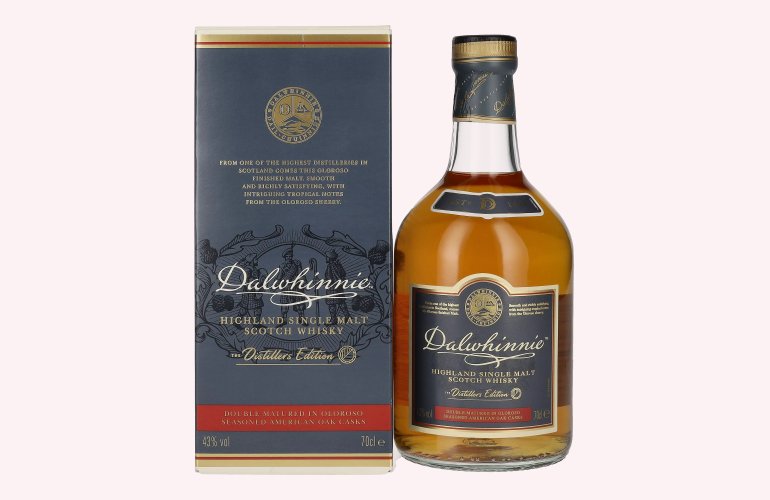 Dalwhinnie The Distillers Edition Double Matured 43% Vol. 0,7l in Giftbox
