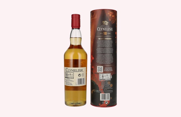 Clynelish 10 Years Old THE JAZZ CRESCENDO Special Release 2023 57,5% Vol. 0,7l in geschenkverpakking