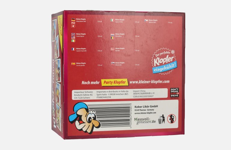 Kleiner Klopfer Johannisbeere 15% Vol. 25x0,02l