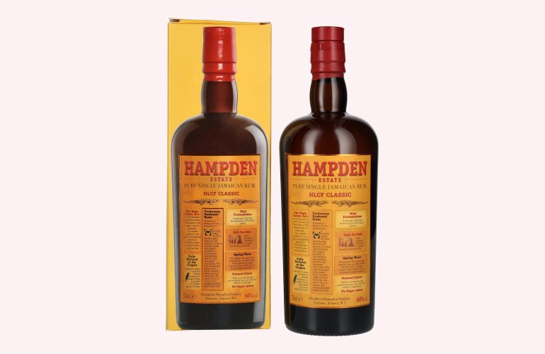 Hampden HLCF CLASSIC Estate Pure Single Jamaican Rum 60% Vol. 0,7l in Giftbox