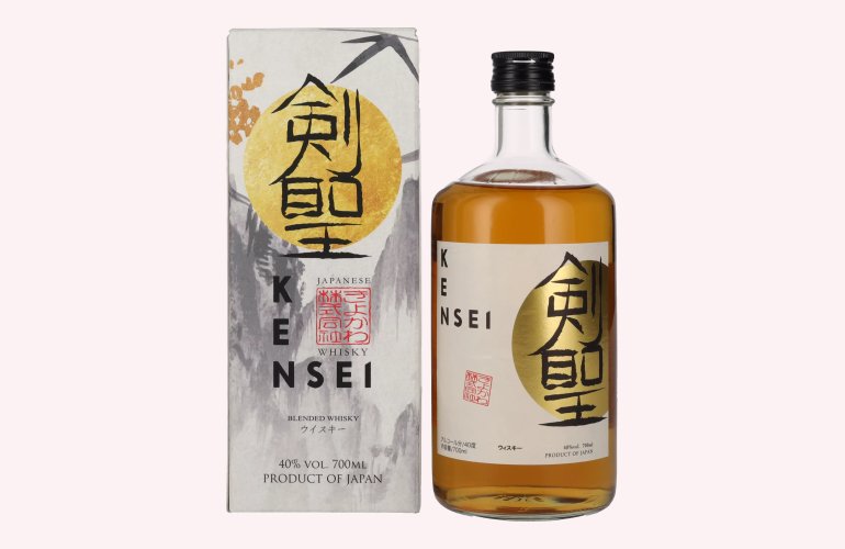 KENSEI Blended Japanese Whisky 40% Vol. 0,7l in Geschenkbox