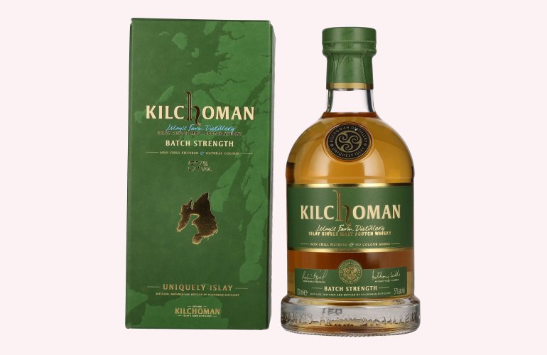 Kilchoman BATCH STRENGTH Islay Single Malt Scotch Whisky 57% Vol. 0,7l in Geschenkbox